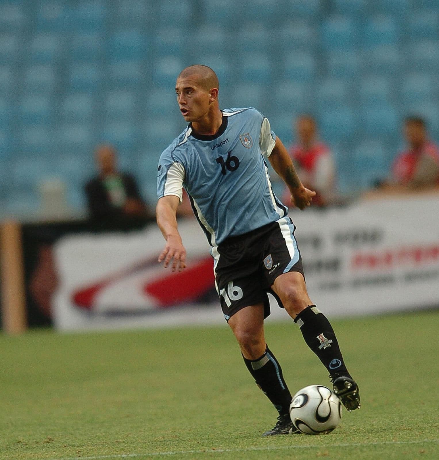 Pablo Lima playing for Uruguay National Team